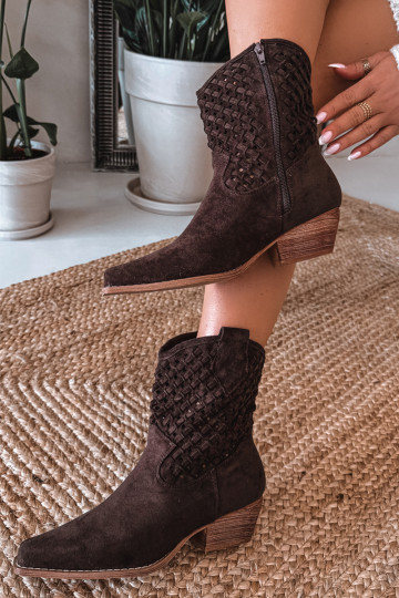 Stivali traforati Femminile con i tacchi CzekoladoAe Ferissa