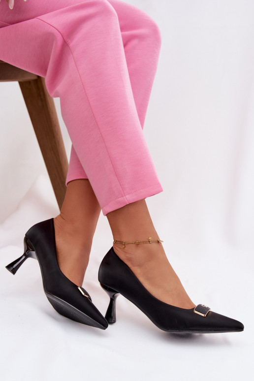 Scarpe Con decorazioni Detalem colore nero Fessira