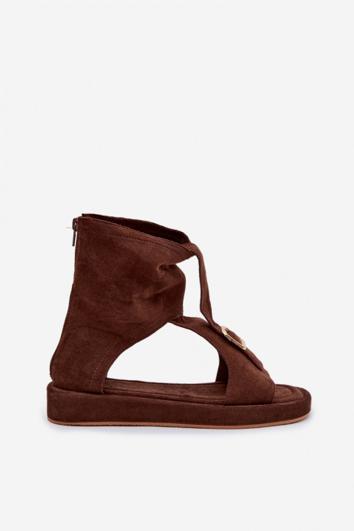 Sandali da donna con uno stivale CzekoladoAe Coralya