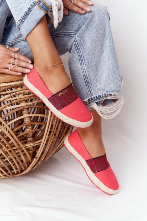 espadrillas Su una suola pinto Big Star HH274478 colore rosso
