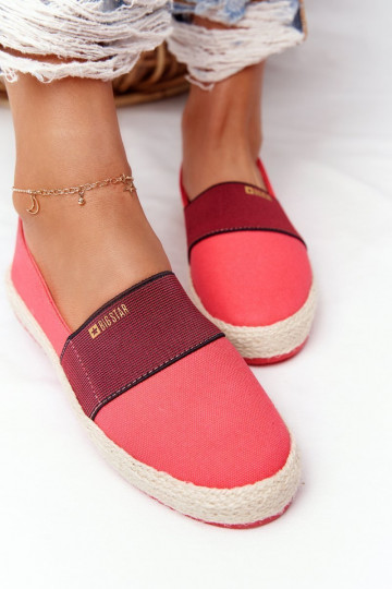 espadrillas Su una suola pinto Big Star HH274478 colore rosso 2