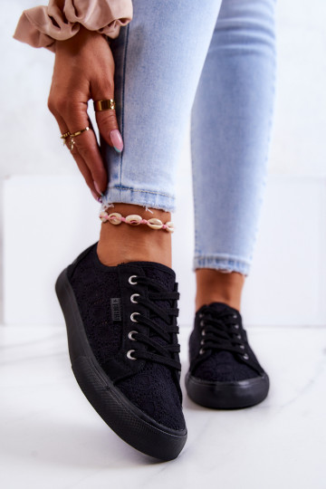 scarpe casual con elementi traforati BIG STAR JJ274064 colore nero 2