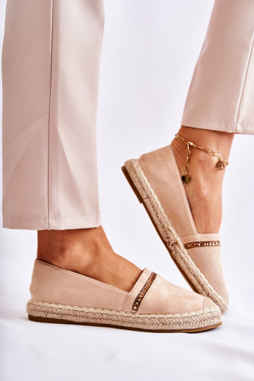 Elegantello classico Un modello convincente Femminile espadrillas beige Cersei
