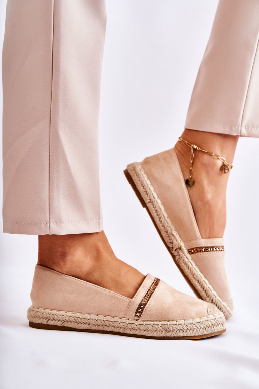Elegantello classico Un modello convincente Femminile espadrillas beige Cersei