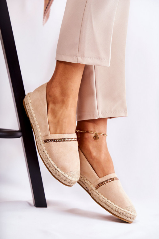 Elegantello classico Un modello convincente Femminile espadrillas beige Cersei