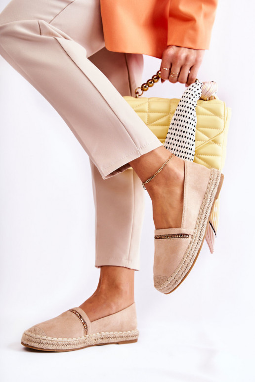Elegantello classico Un modello convincente Femminile espadrillas beige Cersei