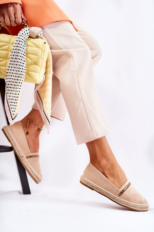 Elegantello classico Un modello convincente Femminile espadrillas beige Cersei