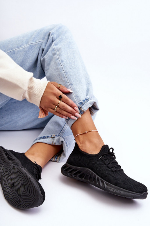 Femminile Un modello convincente  Scarpe modello sneakers colore nero Venett