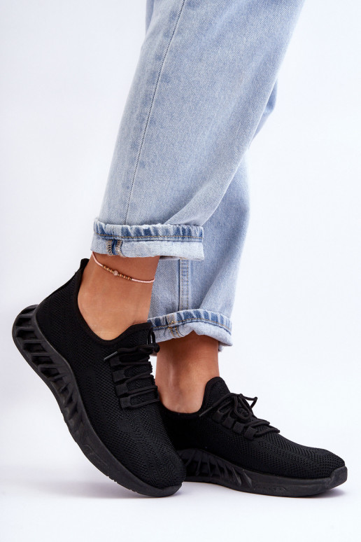 Femminile Un modello convincente  Scarpe modello sneakers colore nero Venett