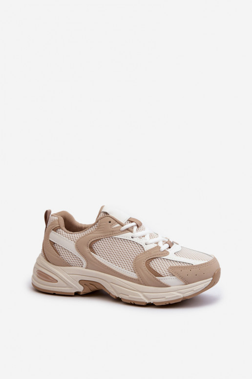 scarpe da ginnastica Scarpe modello sneakers Femminile beige Kildia