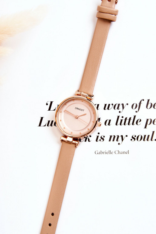 Controparte femminile Orologio Ernest colore avorio