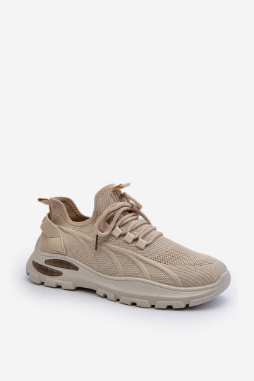 Scarpe modello sneakers Deveschio HI-POLY SYSTEM Big Star NN174469 beige