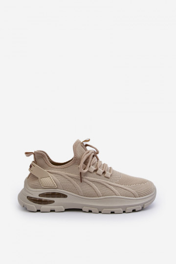 Scarpe modello sneakers Deveschio HI-POLY SYSTEM Big Star NN174469 beige 2