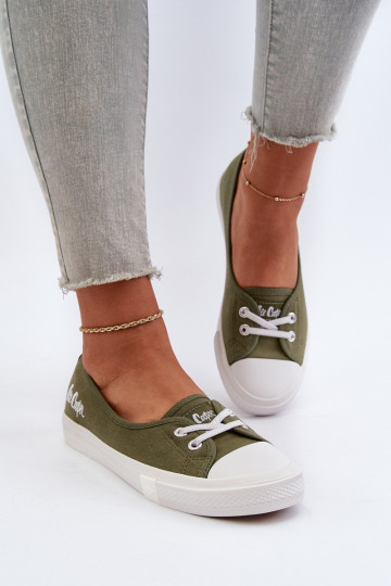 Scarpe da ginnastica Scarpe per il tempo libero Lee Cooper LCIN-24-31-2729 colore verde