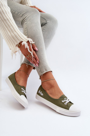 Scarpe da ginnastica Scarpe per il tempo libero Lee Cooper LCIN-24-31-2729 colore verde 2