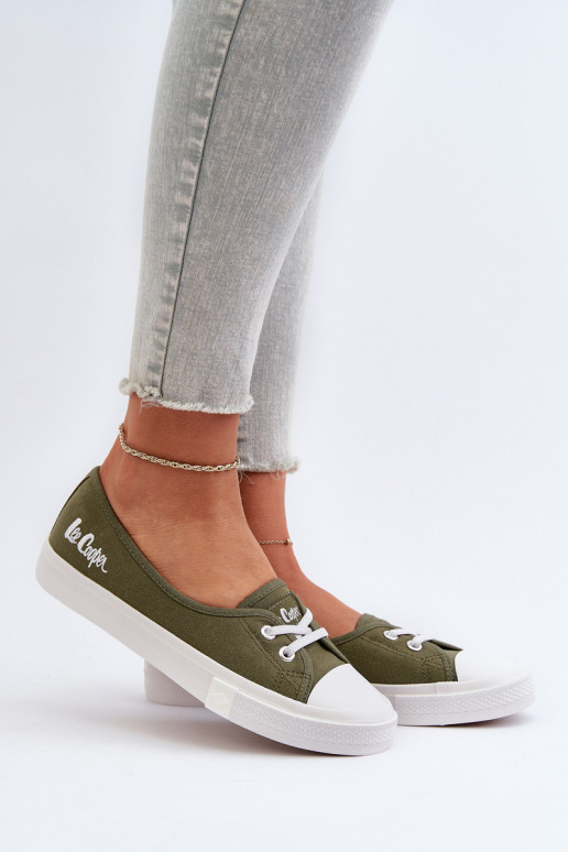 Scarpe da ginnastica Scarpe per il tempo libero Lee Cooper LCIN-24-31-2729 colore verde