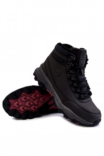 Deveschio Scarponi da trekking riscaldati Cross Jeans KK1R4027C colore nero 2