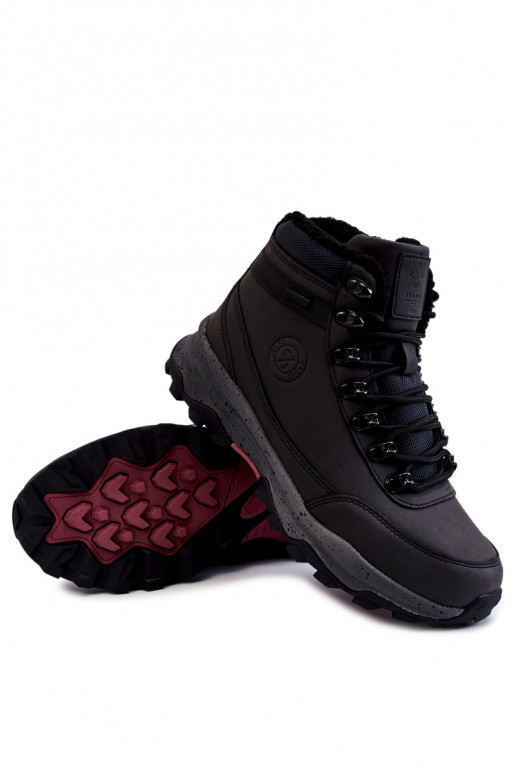 Deveschio Scarponi da trekking riscaldati Cross Jeans KK1R4027C colore nero