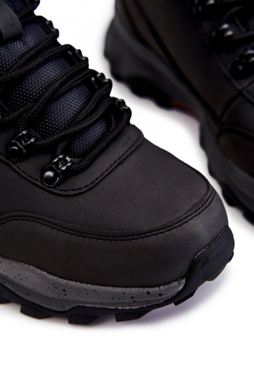 Deveschio Scarponi da trekking riscaldati Cross Jeans KK1R4027C colore nero