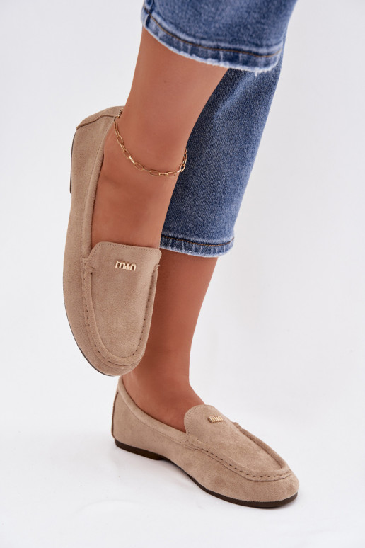 mocassini da donnaPiccolom colore doratom Detalem beige Sarivelle