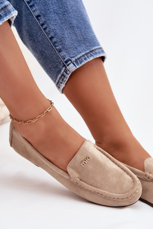 mocassini da donnaPiccolom colore doratom Detalem beige Sarivelle