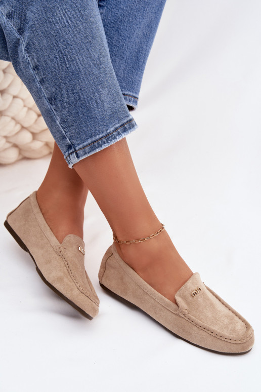 mocassini da donnaPiccolom colore doratom Detalem beige Sarivelle