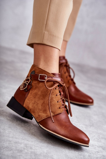 Stivali da donna Calzature Deveciejka 5743A-29 colore marrone