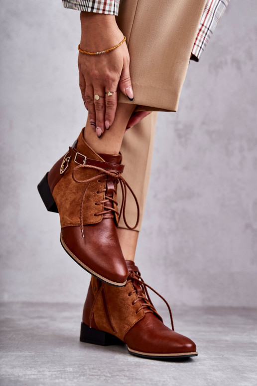 Stivali da donna Calzature Deveciejka 5743A-29 colore marrone