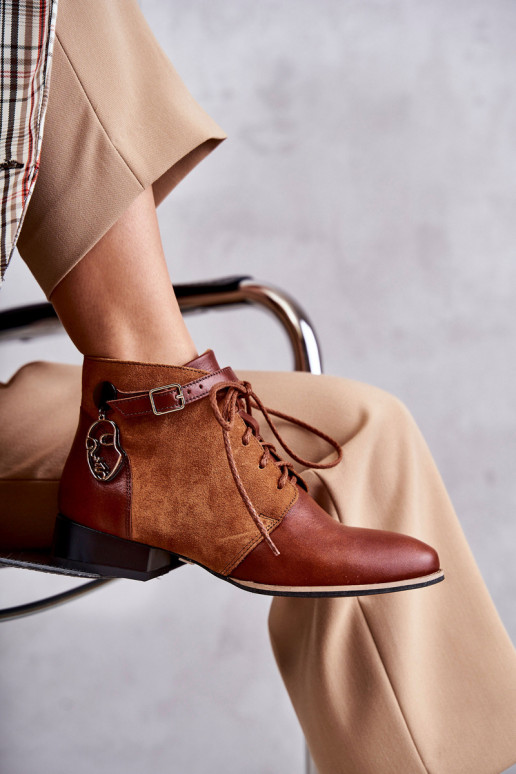 Stivali da donna Calzature Deveciejka 5743A-29 colore marrone