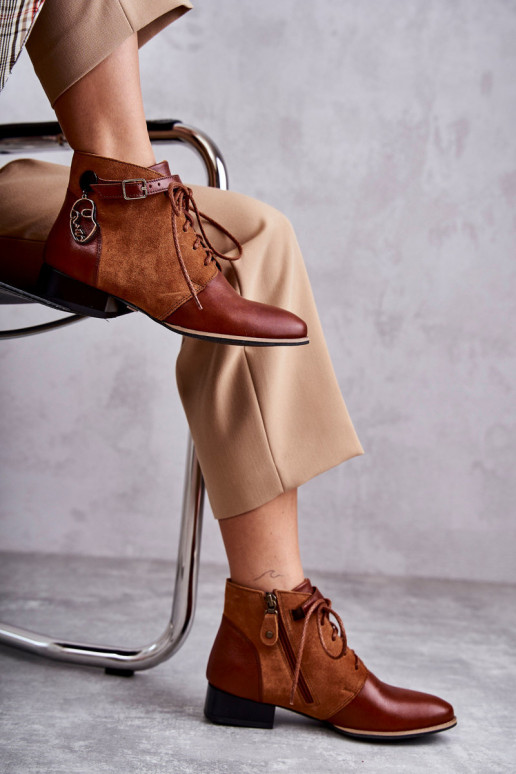 Stivali da donna Calzature Deveciejka 5743A-29 colore marrone