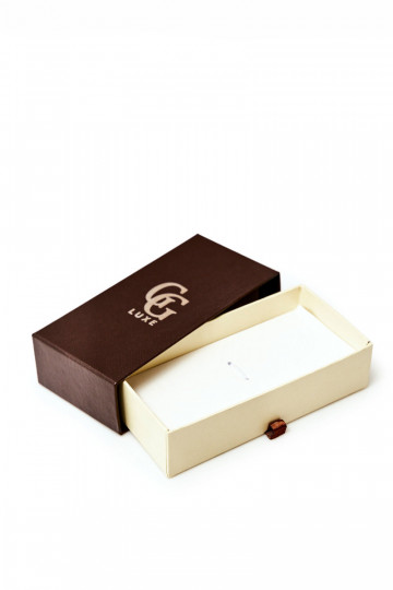 Una scatola Abilitato Orologio GG Luxe colore marrone 2