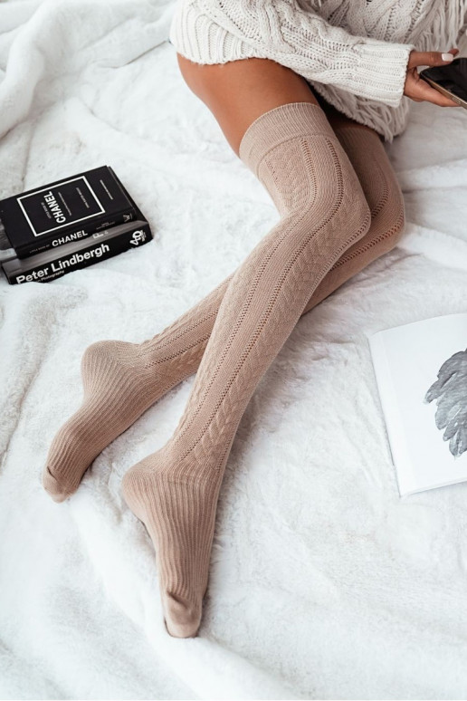 ZakolanóAki Femminile con elementi traforati INarkocz beige