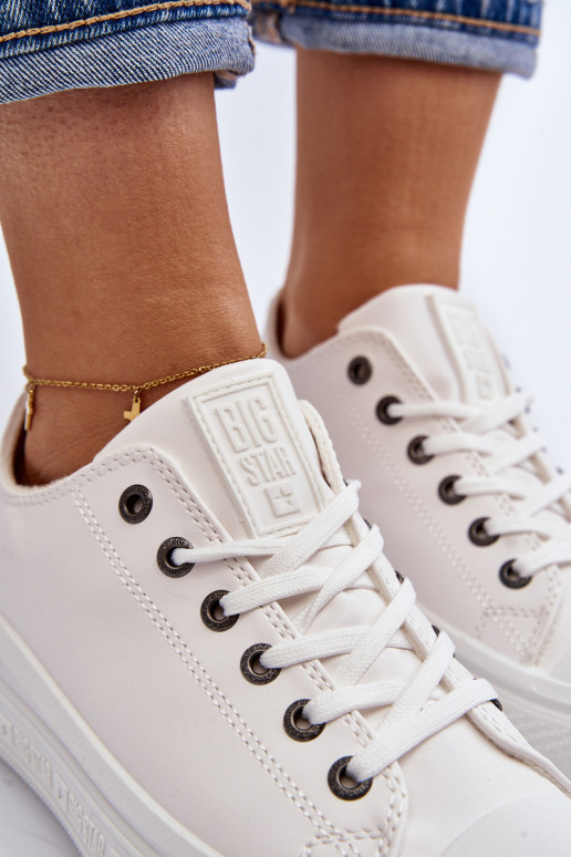 Basso Scarpe per il tempo libero riscaldamento Colore bianco Big Star MM274029