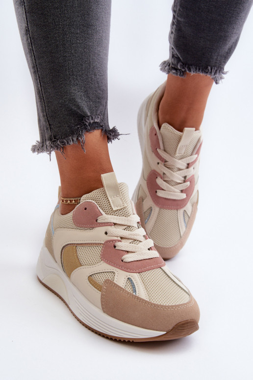 Scarpe modello sneakers Femminile con una piattaforma Colori differenti Lenivia