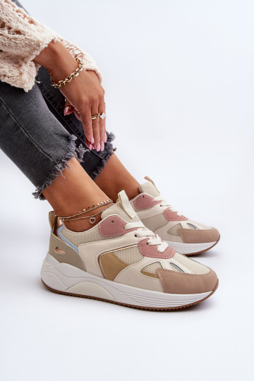 Scarpe modello sneakers Femminile con una piattaforma Colori differenti Lenivia 2