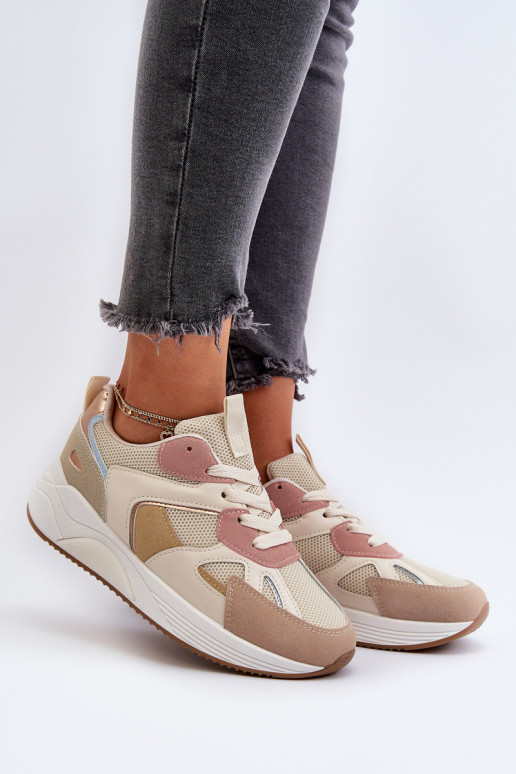Scarpe modello sneakers Femminile con una piattaforma Colori differenti Lenivia