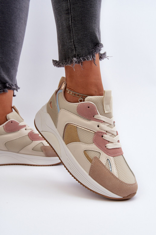 Scarpe modello sneakers Femminile con una piattaforma Colori differenti Lenivia