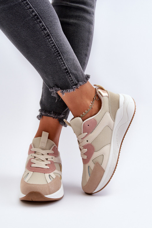 Scarpe modello sneakers Femminile con una piattaforma Colori differenti Lenivia
