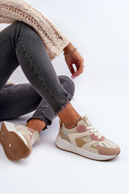 Scarpe modello sneakers Femminile con una piattaforma Colori differenti Lenivia