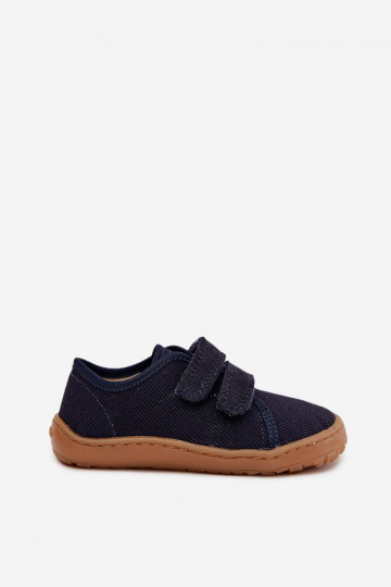 Pantofole da passeggio per bambini Froddo Canvas G1700440-2 colore blu scuro 2