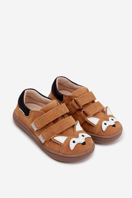 Pelle scarpe Barefoot Infantile Con un tema Lisa Bartek 8600563 colore marrone