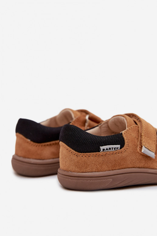 Pelle scarpe Barefoot Infantile Con un tema Lisa Bartek 8600563 colore marrone