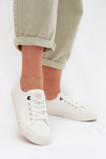 Scarpe casual in ecopelle Big Star TT274023 bianche 2