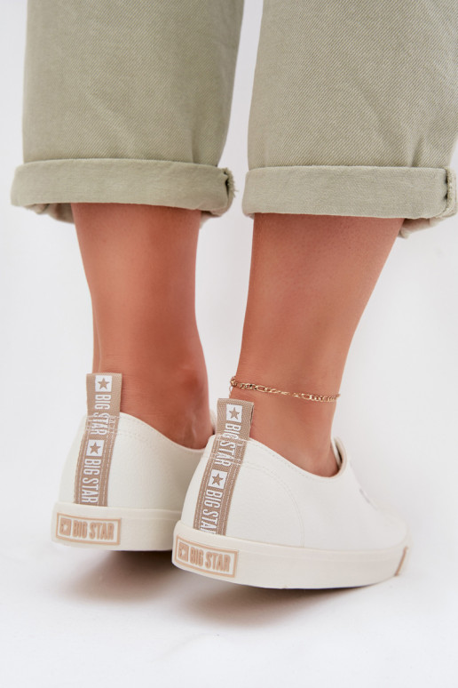 Scarpe per il tempo libero in ecopelle Big Star TT274023 Colore bianco