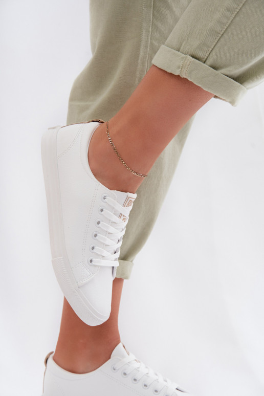 Scarpe per il tempo libero in ecopelle Big Star TT274001 Colore bianco