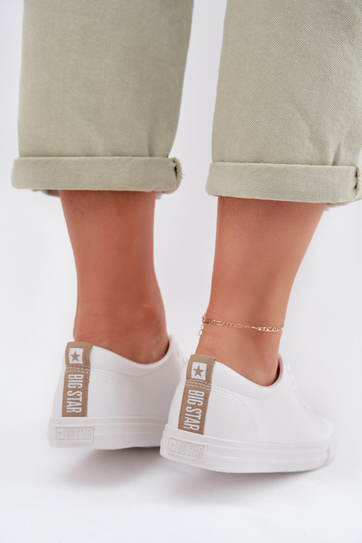 Scarpe per il tempo libero in ecopelle Big Star TT274001 Colore bianco