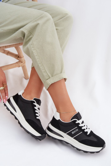 Scarpe modello sneakers scarpe da ginnastica Femminile Big Star TT274877 HI-POLY SYSTEM colore nero