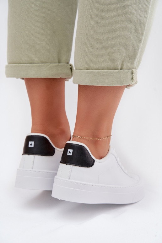 Scarpe modello sneakers Femminile in ecopelle Big Star TT274928 HI-POLY SYSTEM Colore bianco