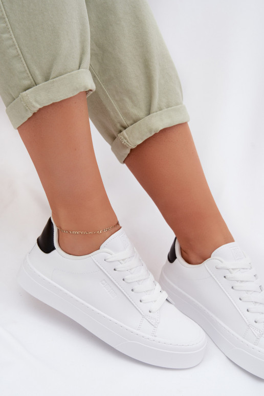 Scarpe modello sneakers Femminile in ecopelle Big Star TT274928 HI-POLY SYSTEM Colore bianco