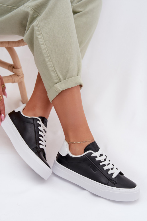 Scarpe modello sneakers Femminile in ecopelle Big Star TT274927 HI-POLY SYSTEM colore nero